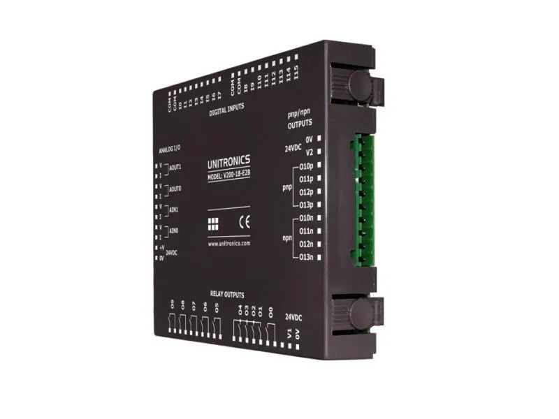 UNITRONICS V200-18-E1B VDC 邏輯 I/O 模組