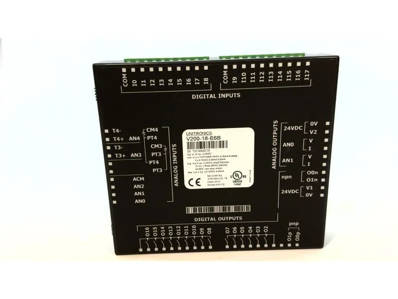 UNITRONICS V200-18-E6B VDC 邏輯 I/O 模組