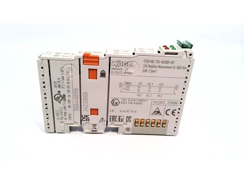 WAGO 750-461/000-007 VDC邏輯I/O模組