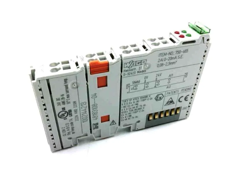 WAGO 750-465 VDC邏輯I/O模組
