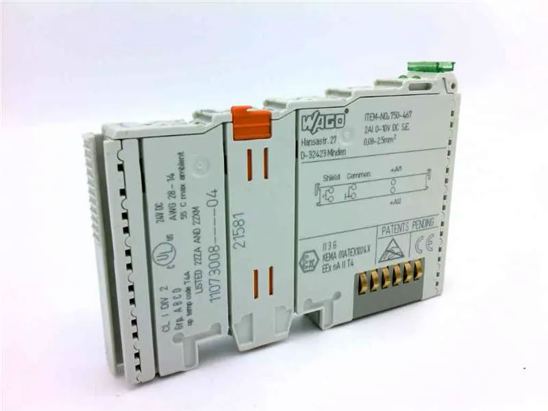 WAGO 750-467 VDC邏輯I/O模組