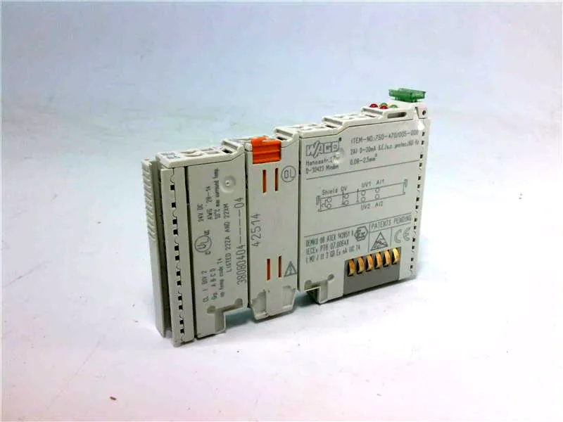 WAGO 750-470/005-000 VDC邏輯I/O模組