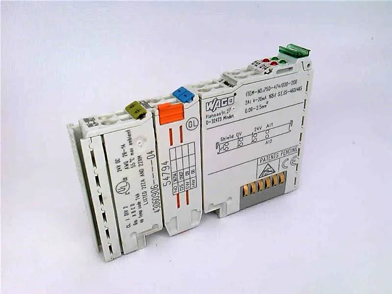WAGO 750-474 VDC邏輯I/O模組