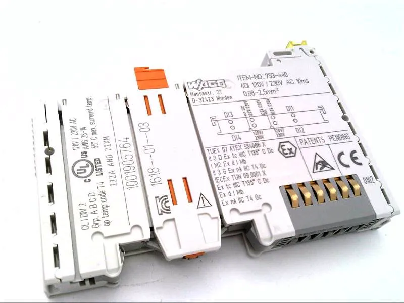 WAGO 753-440 VDC邏輯I/O模組
