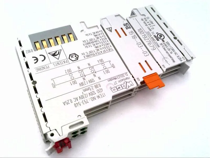 WAGO 753-540 VDC邏輯I/O模組