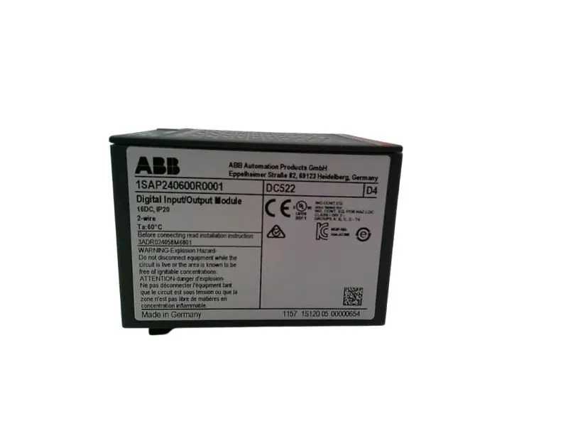 1SAP240600R0001 PLC Module/Rack by - ABB - ASEA BROWN BOVERI