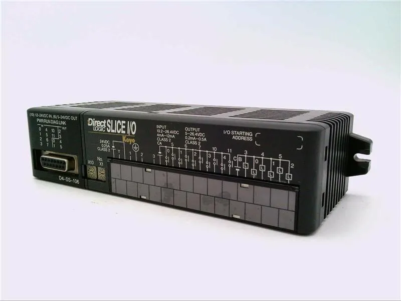 D4-SS-106 VDC邏輯I/O模組 由 PLC DIRECT