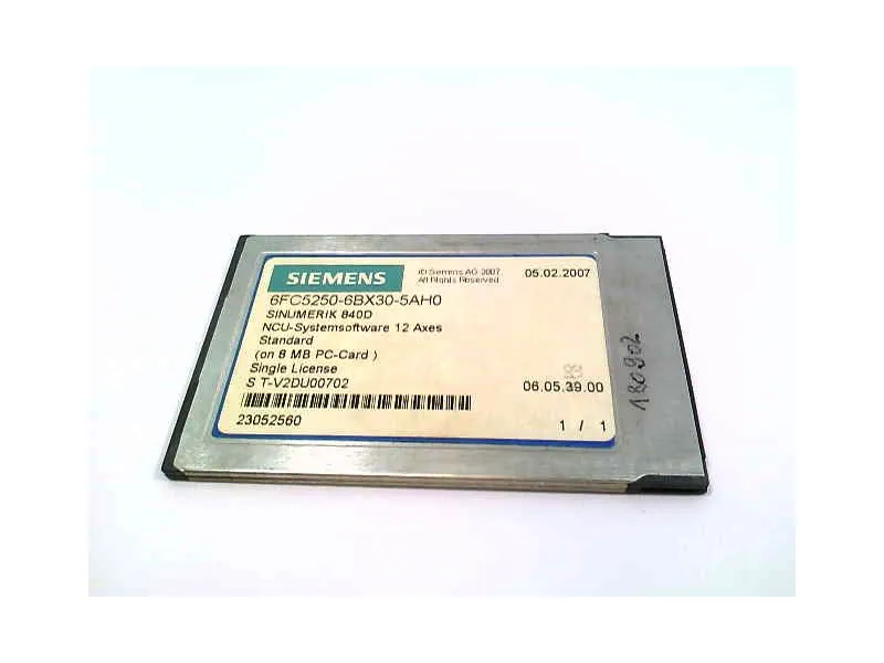 6FC5250-6BX30-5AH0 PLC Software by  SIEMENS