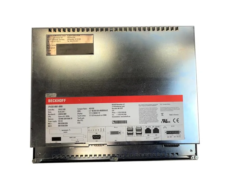 CP6202-0001-0000 工業電腦 by BECKHOFF