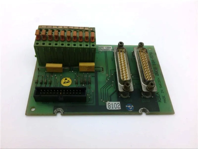 57520001-A PC板 PLC/附加板 - ABB - ASEA BROWN BOVERI