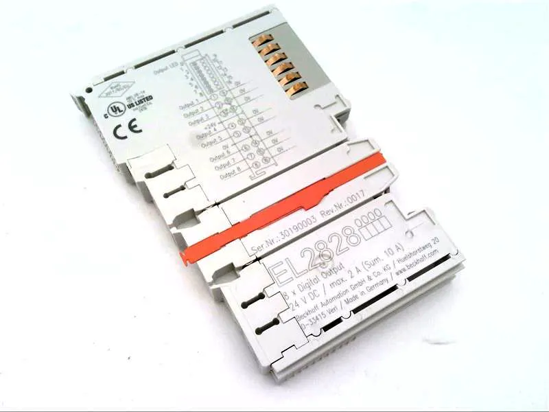 EL2828 PLC 程式設計終端機 by BECKHOFF