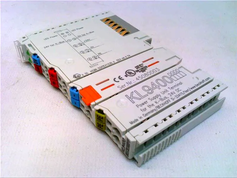 KL9400 Thiết bị đầu cuối lập trình PLC của BECKHOFF