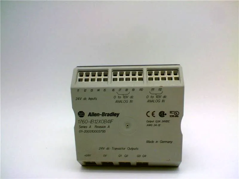 1760-IB12XOB4IF PLC 模組/機架 by ALLEN BRADLEY