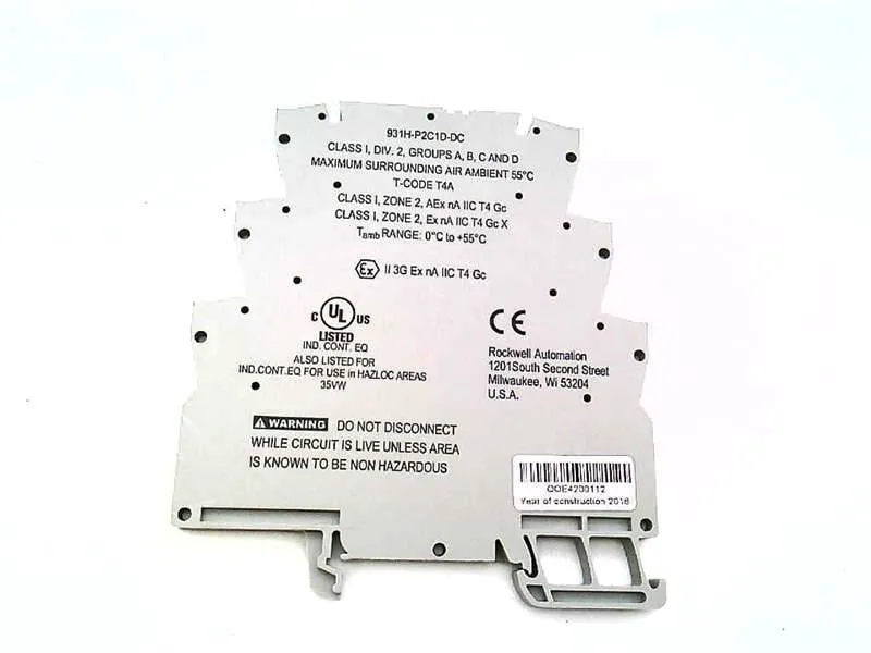 931H-P2C1D-DC PLC模組/機架 由 ALLEN BRADLEY 製造