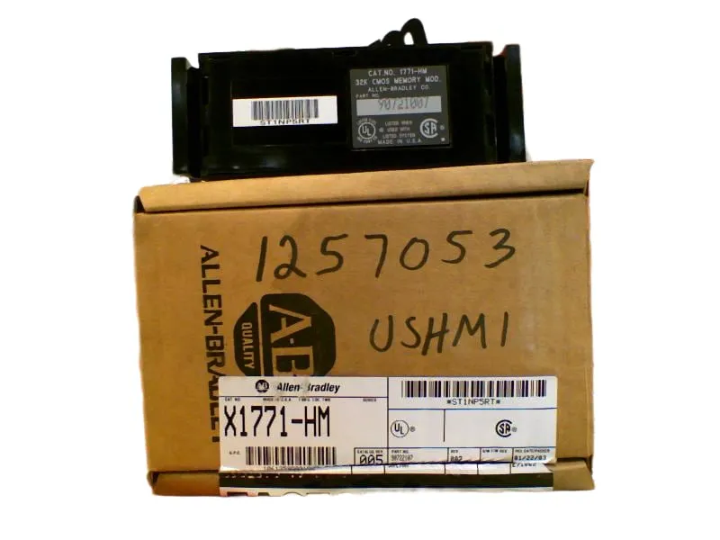 X1771-HM PLC模組/機架 由 ALLEN BRADLEY 製造
