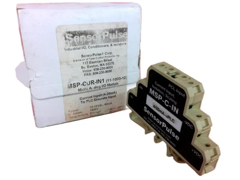 MSP-CUR-IN1 PLC模組/機架 由 TOTAL CONTROL PRODUCTS 製造