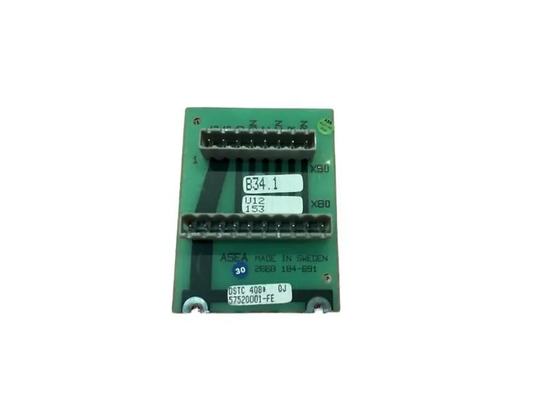 Bo mạch PLC/Bo mạch bổ sung DSTC-408 của - ABB - ASEA BROWN BOVERI