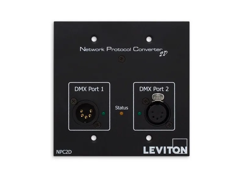 NPC2D-MF PLC Module/Rack by LEVITON