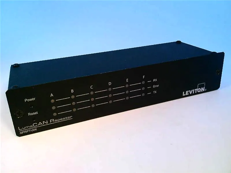 NPRPT-6 PLC Module/Rack by LEVITON