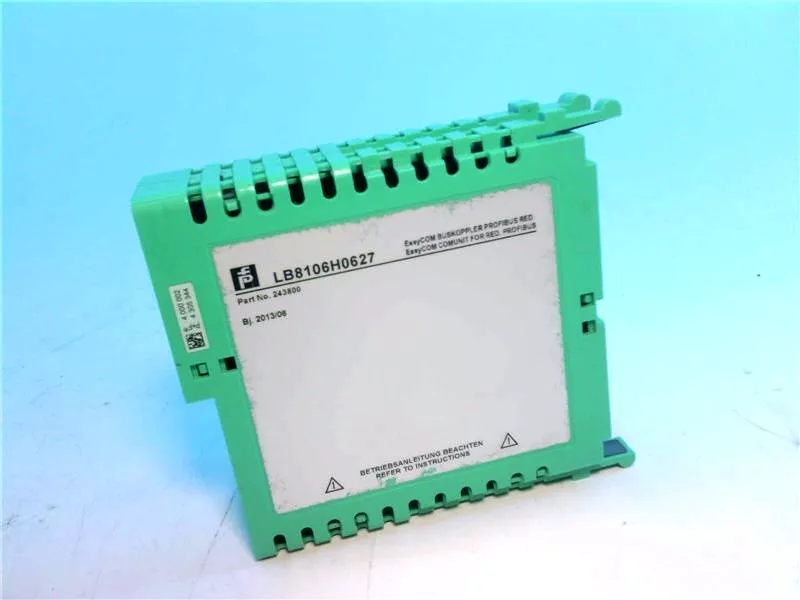 LB8106H0627 PLC模組/機架 由 PEPPERL & FUCHS 製造