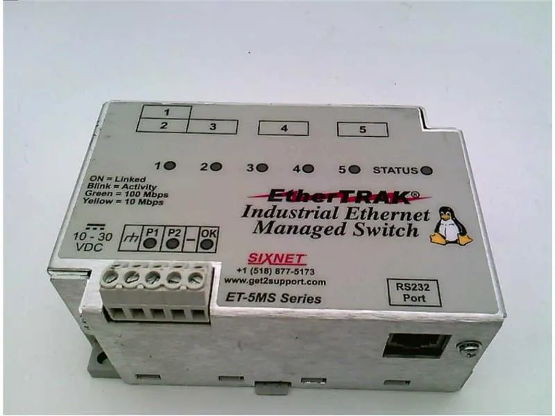 ET-5MS1 PLC模組/機架 由 SIXNET 製造