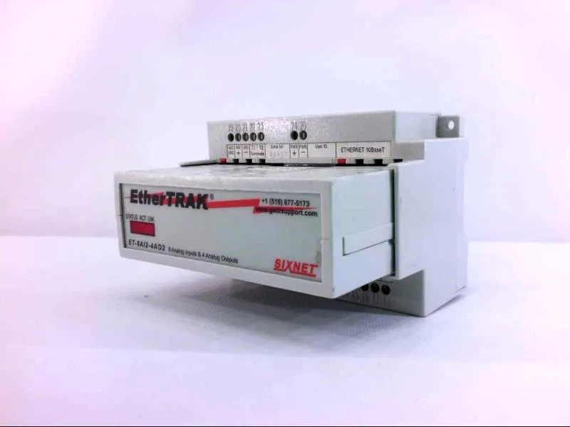 ET-8AI2-4AO2-H PLC模組/機架 由 SIXNET 製造