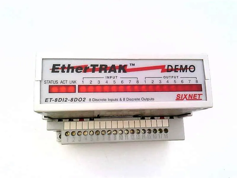 ET-8DI2-8DO2-H PLC模組/機架 由 SIXNET 製造