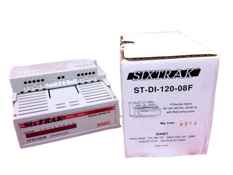 ST-DI-120-08F PLC模組/機架 由 SIXNET 製造