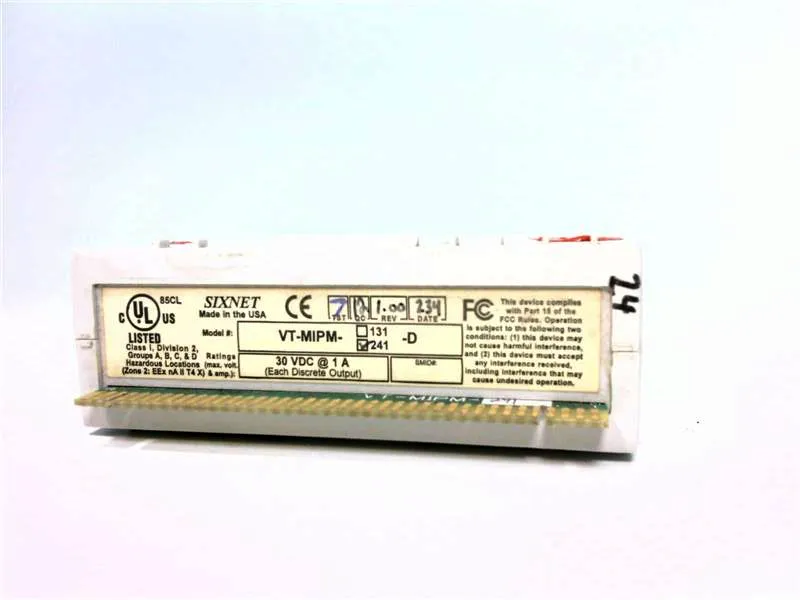 VT-MIPM-241-D VDC邏輯I/O模組 由 SIXNET 製造