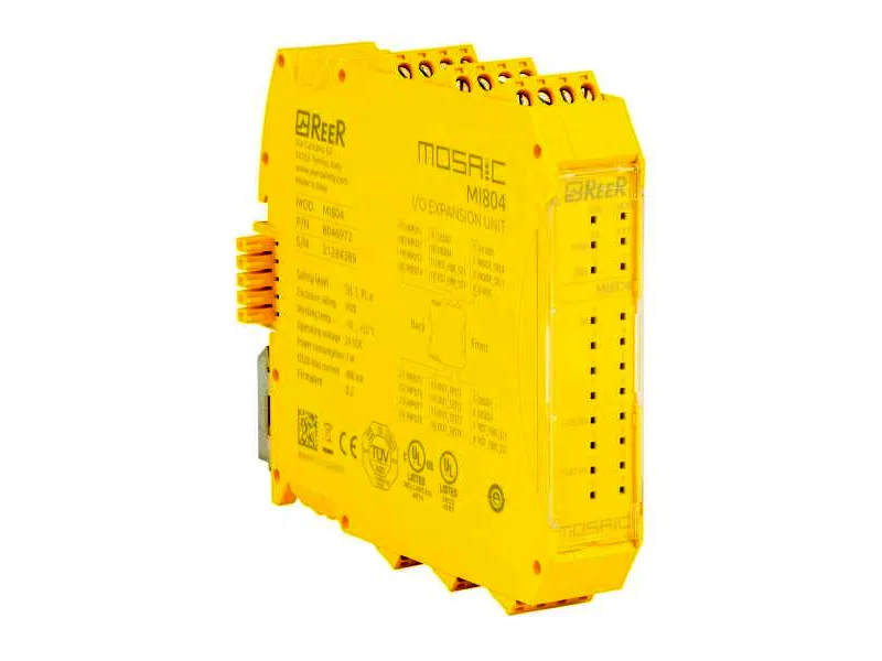 VDC-Logik-I/O-Modul MOSAIC-MI8O4 von REER