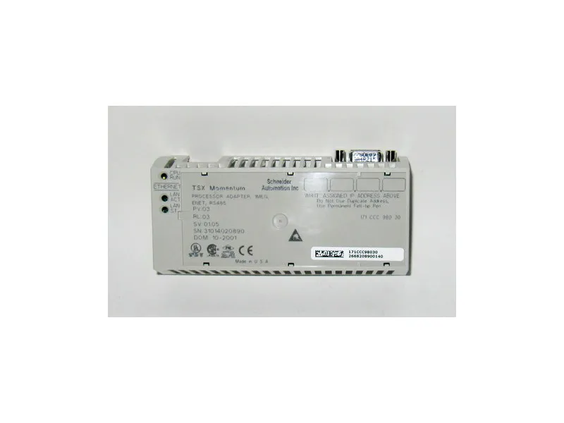 171-CCS-980-30 PLC模組/機架 由 MODICON 製造
