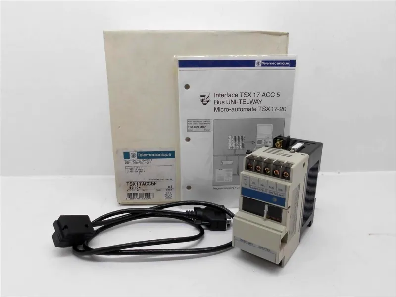 TSX17ACC5F PLC模組/機架 由 TELEMECANIQUE 製造