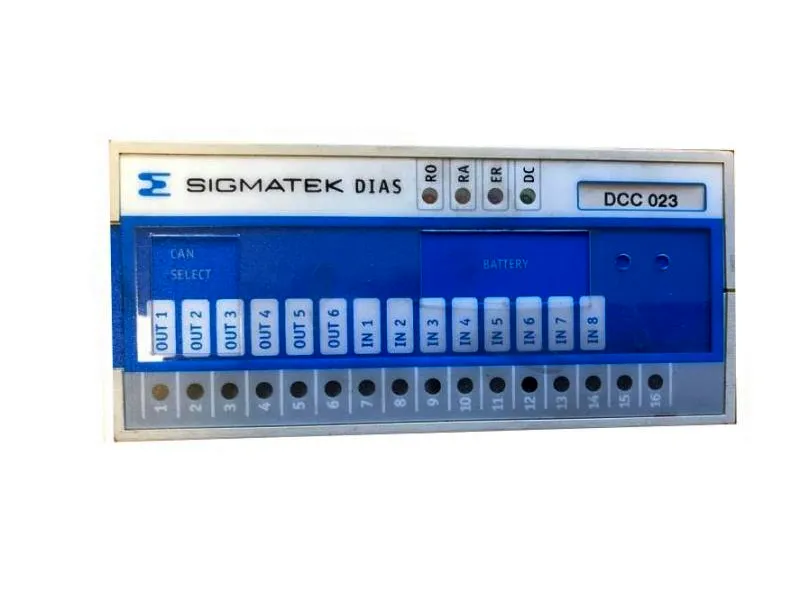 DCC-023 PLC模組/機架 由 SIGMATEK 製造