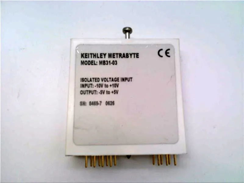 MB31-03 PLC模組/機架 由 KEITHLEY 製造