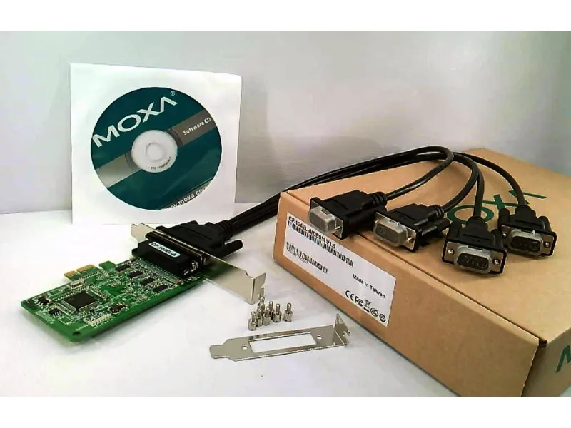 Płyta PC PLC/płyta rozszerzająca CP-104EL-A-DB9M marki THE MOXA GROUP