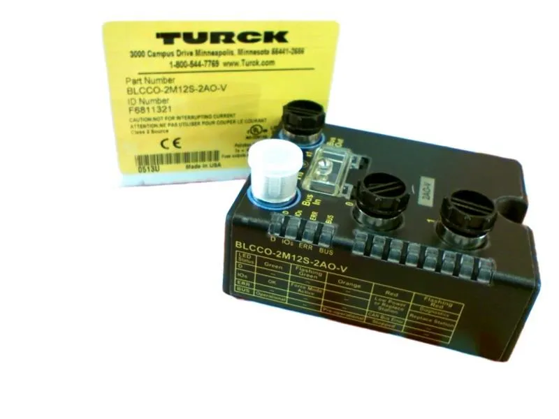 BLCCO-2M12S-2AO-V VDC邏輯I/O主腦/介面 由 TURCK 製造