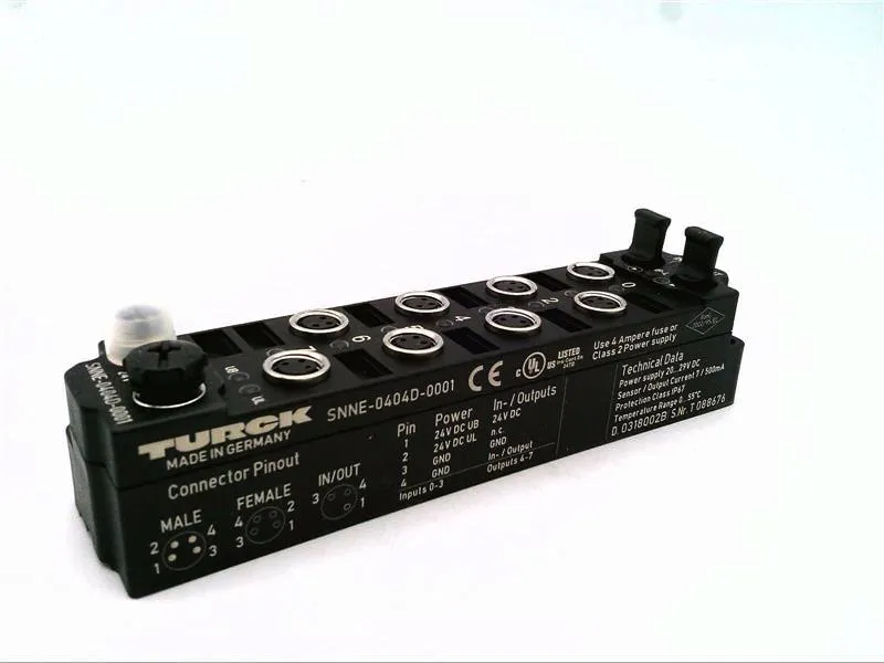 SNNE-0404D-0001 VDC邏輯I/O模組 由 TURCK 製造