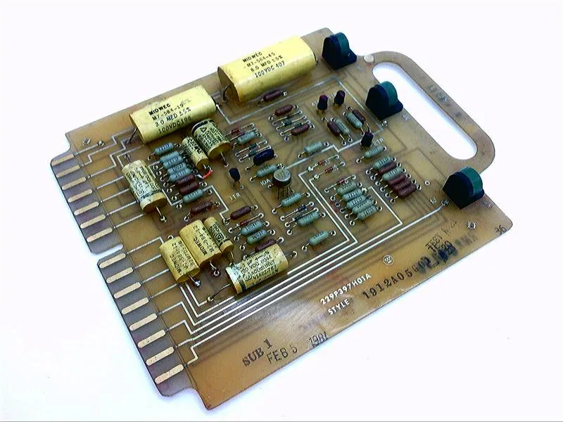 Placa para PC PLC/Placa Adicional 1912A05G01 da WESTINGHOUSE