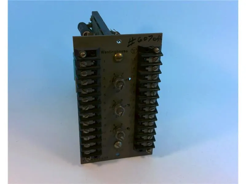 Módulo/Rack PLC 455A761G01 da WESTINGHOUSE