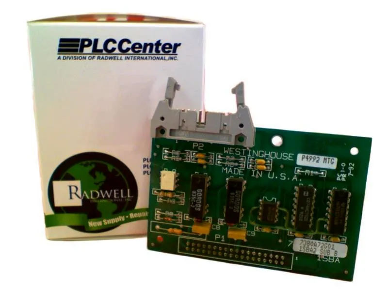 Placa para PC PLC/Placa Adicional 7380A72 da WESTINGHOUSE