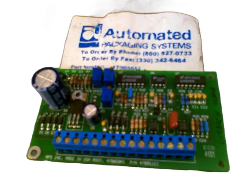 Placa de PC PLC/Placa Adicional 470050A2 de AUTOMATED PACKAGING