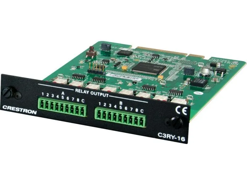 บอร์ดพีซี PLC/บอร์ดเสริม C3RY-16 โดย CRESTRON
