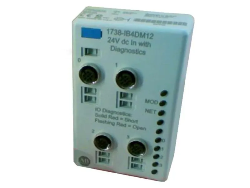 1738-IB4DM12 PLC Module/Rack by ALLEN BRADLEY