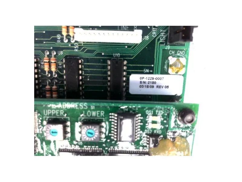 บอร์ดพีซี PLC/บอร์ดเสริม 0P1229-007 โดย DAKTRONICS INC