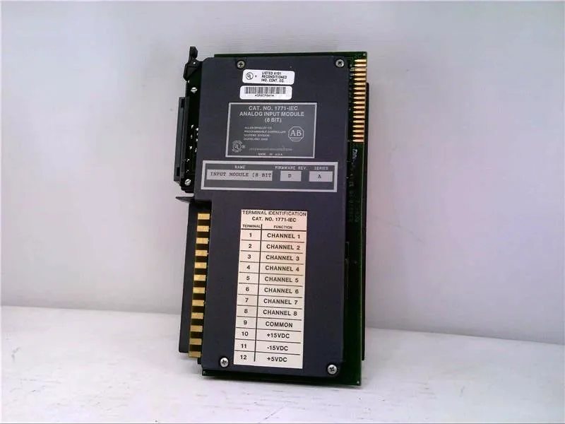1771-IEC01 PLC模組/機架 由 ALLEN BRADLEY 製造