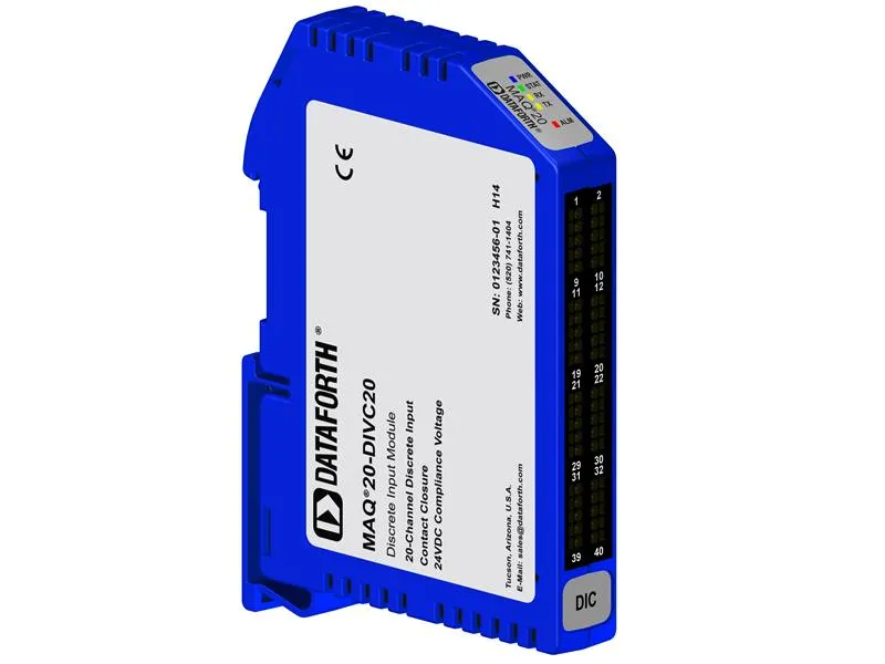 MAQ20-DIVC20 VDC邏輯I/O模組 由 DATAFORTH 製造