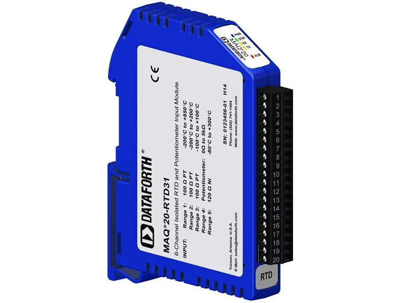VDC-Logik-I/O-Modul MAQ20-RTD31 von DATAFORTH