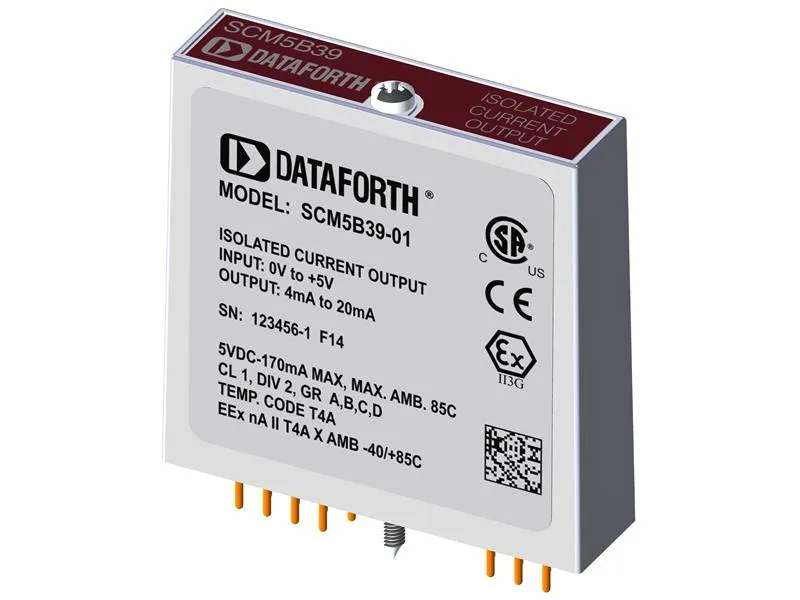 Moduł logiki VDC I/O SCM5B39-07 marki DATAFORTH