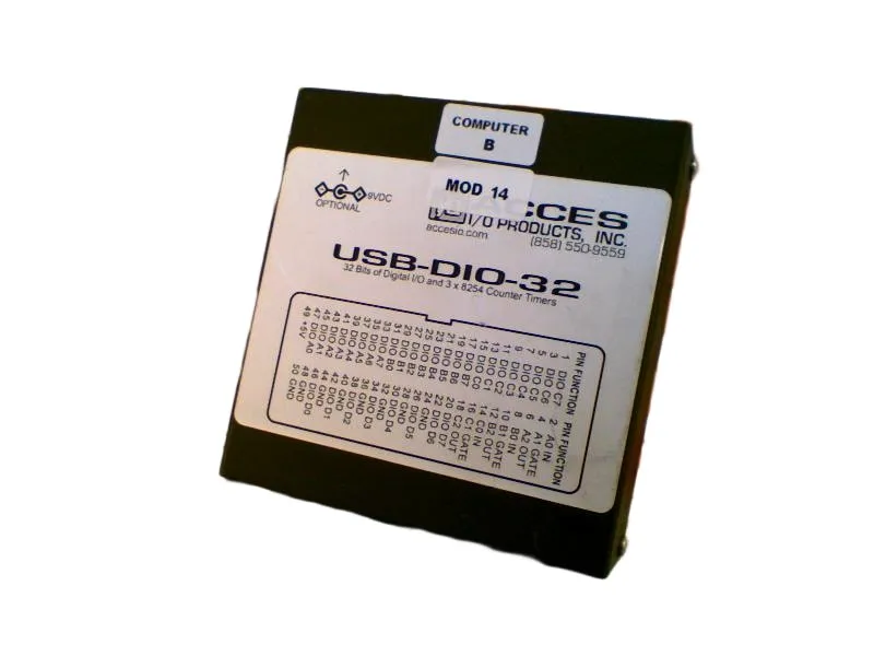 VDC-Logik-I/O-Modul USB-DIO-32 von ACCES IO PRODUCTS