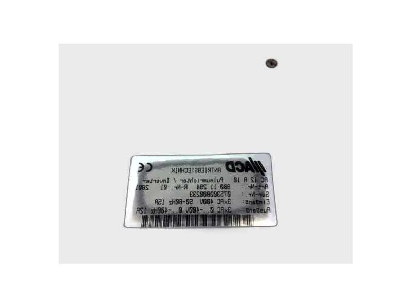 AC12A10 Servo-variateur/Commande de servo par ACD